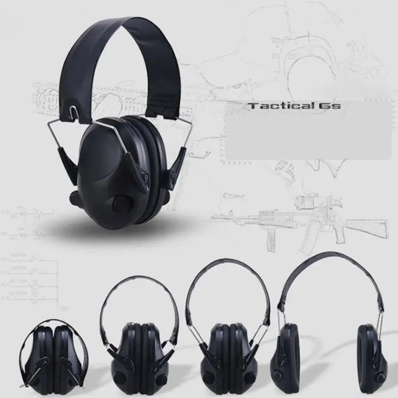 

Electronic Ear Protection Shooting Hunting Ear Muff Anti-Noise Tactical Headset Hearing Ear Protection Headphone for Hunting