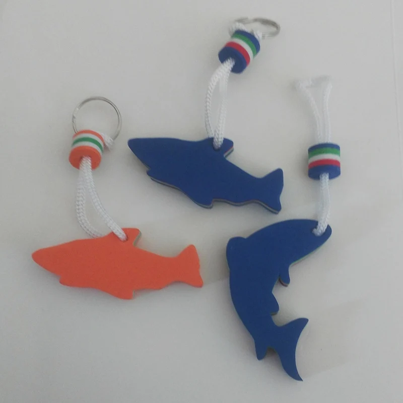 

Safety Dolphin And Anchor Floating Keyring Water Buoyant Keychain For Kayak Canoe Marine Nautical Boating Swim Beach