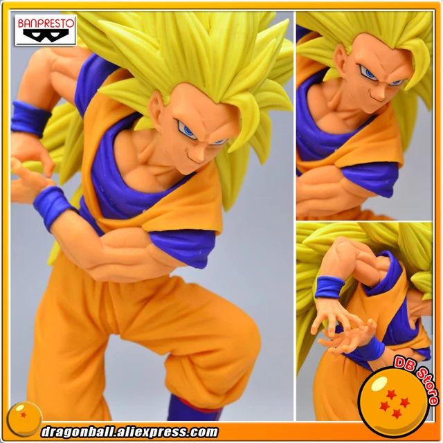 Dragon Ball Super Saiyan 3 Son Goku Figure SCultures Banpresto Japan  Authentic