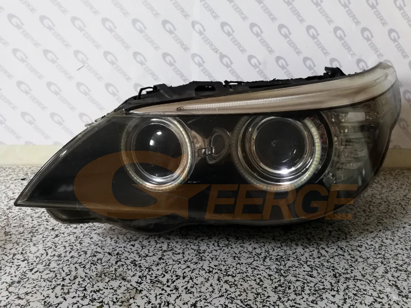 Для BMW E60 E61 LCI 525i 528i 530i 535i 545i 550i M5 2007 2010 ультра яркий SMD светодиодный ангельские