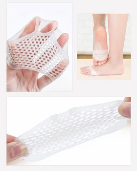 

1Pair Silicone Reusable Breathable Anti-slip Protector Forefoot Cushion Pads Pain Relief Support Front Feet Care Tool