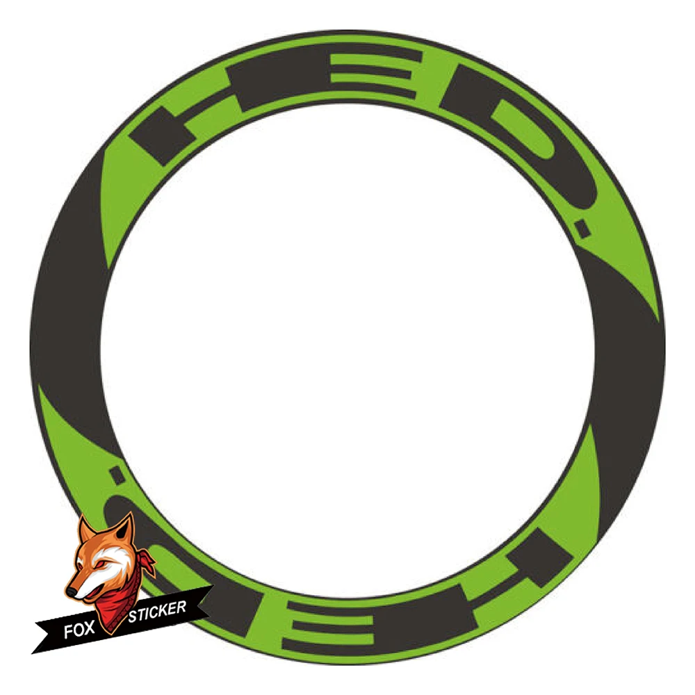 700c 30/38/40/50/55/60/80/88mm Road Bicycle Carbon Wheelset Sticker Brand Road Bicycle Wheels Sticker for HED