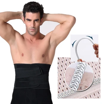 

Plus Size Men Tummy Control Shape Belt Waist Trainer Girdle Tight Corset Slimming Belts Lose Weight Bodybuilding Shaping Straps