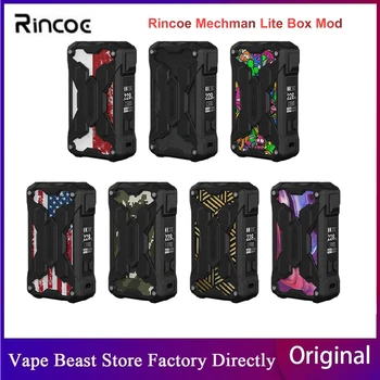 

Original New Rincoe Mechman Lite TC Box Mod W/ 228W Max Output Power by Two External 18650 Batteries W/ Display Screen E-cig Mod