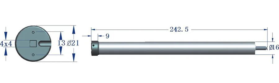 Электрический роликовый затеняющий двигатель 20 мм трубка DC12V RF433 трубчатый электрический занавес двигатель прокатки слепой двигатель работа с Broadlink