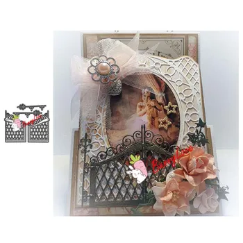 

Metal Cutting Dies iron gate Scrapbooking Stencil Craft Cut Die For DIY Card Crafts Handmade