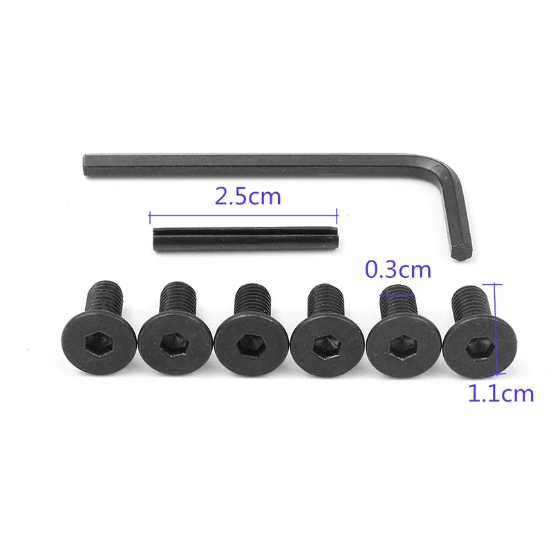 Рога кнопки рулевого колеса Разъем Держатель металлический контактный адаптер Комплект Замена шестигранные болты