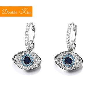 

Eye Of The Demon Stud Earrings Titanium Stainless Steel Inlaid Zircon Earrings Earrings Fashion Trendy Women Jewelry Gift