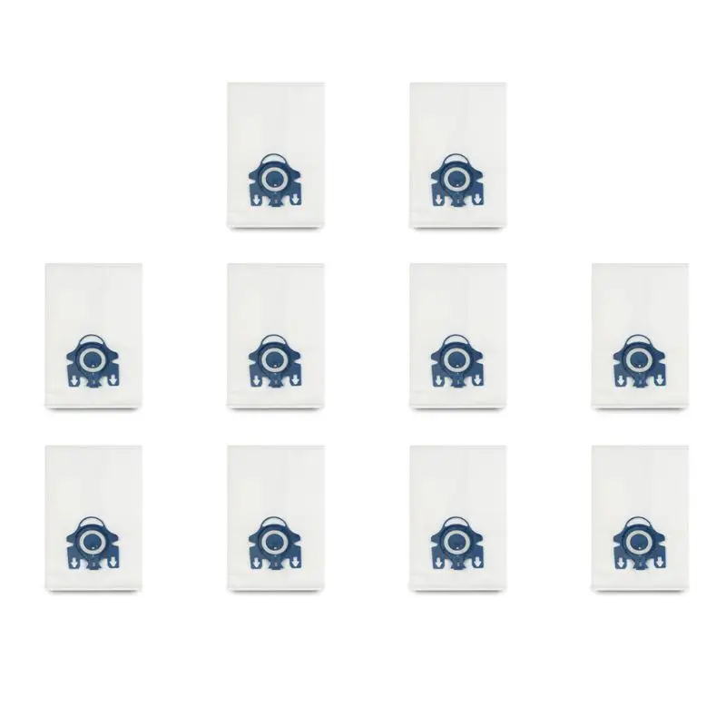 

10pcs/set Vacuum Cleaner Bags Replacement For Miele GN HyClean 3D C2 C3 S2 S5 S8 S5210 S5211 Dust Bags Filters Vacuum Parts