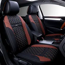 Роскошный кожаный чехол для сидения автомобиля спереди и сзади сиденье для стайлинга автомобиля протектор подушка для Audi A1 A3 A4 B8 B7 B6 B5 A6 C6 C7