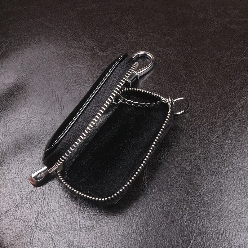 Модный автомобильный кожаный чехол-ключница для Renault Clio Logan Megane 2 3 Koleos Scenic Card Key Wallet автомобильный Стайлинг