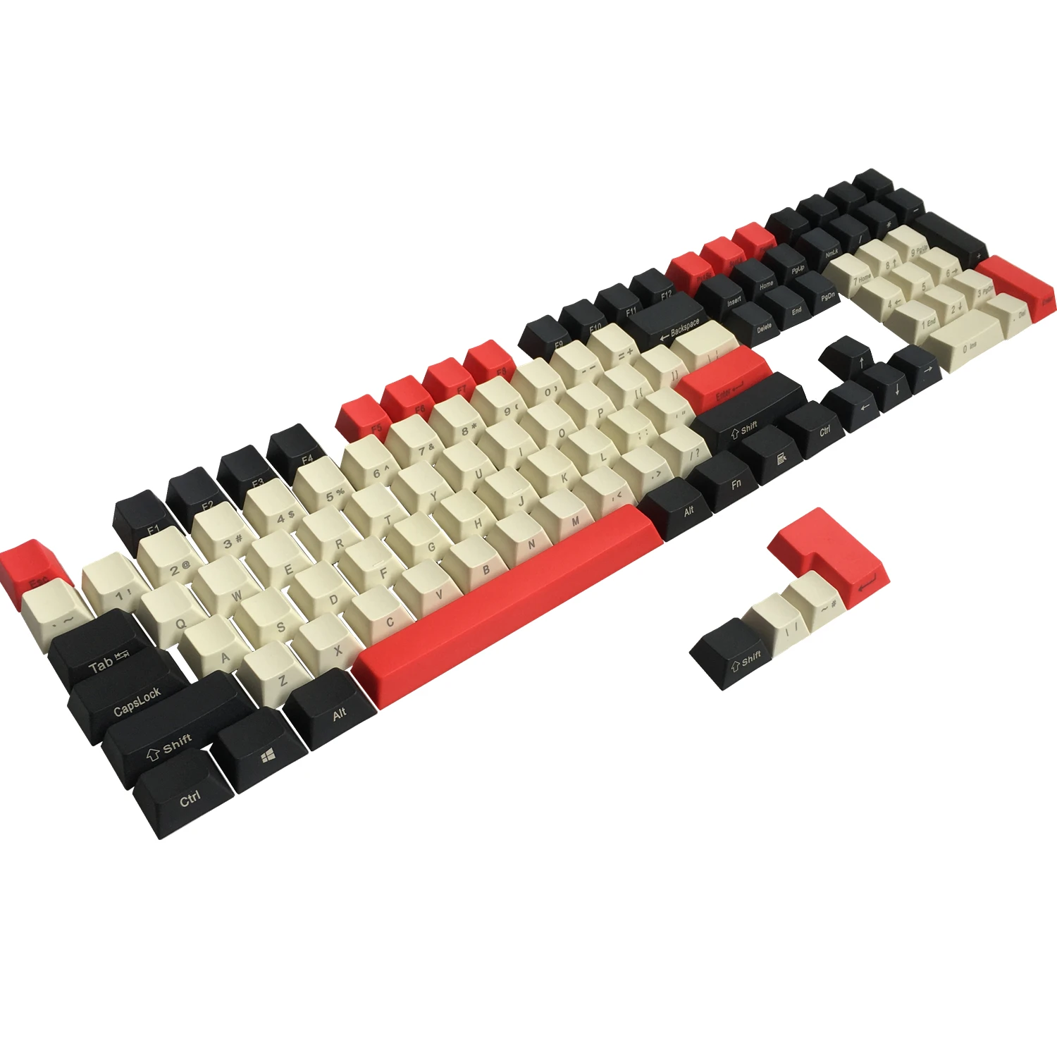 Колпачок для клавиш PBT ISO ANSI боковая/Передняя печать Набор колпачков Cherry MX TKL