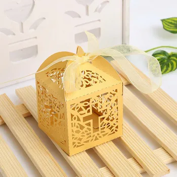 

20pcs Baby Shower Crossing Candy Dragee Angel Gift Box Baptism Birthday Party First Communion Christening Wedding Decorations