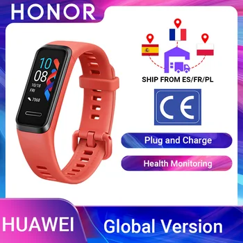 

In Stock Gloabl Version Huawei Band 4 Smart Wristband 0.95'' Color Touch AMOLED Screen Swim Posture Detect Heart Rate