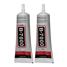Écran multifonctionnel 110 Lijm en verre pour smartphone, 2 pièces, B 7000 ml, avec aiguille, pour bricolage, fabrication de bijoux, strass, diamant
