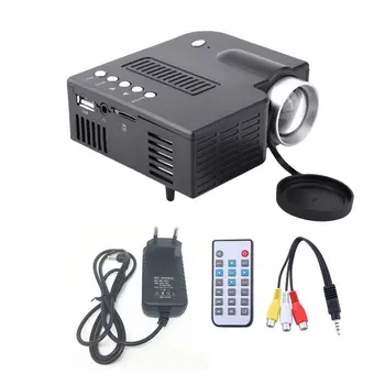 

UC28A Mini Portable LED Projector 1080P Multimedia Home Cinema Theater USB TF HDMI AV LED Beamer Projector for Home Use