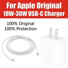 Модель: A1720 оригинальное зарядное устройство USB PD для Apple iPhone 11 Pro Max 18 Вт USB-C адаптер питания MU7T2_GEO_US