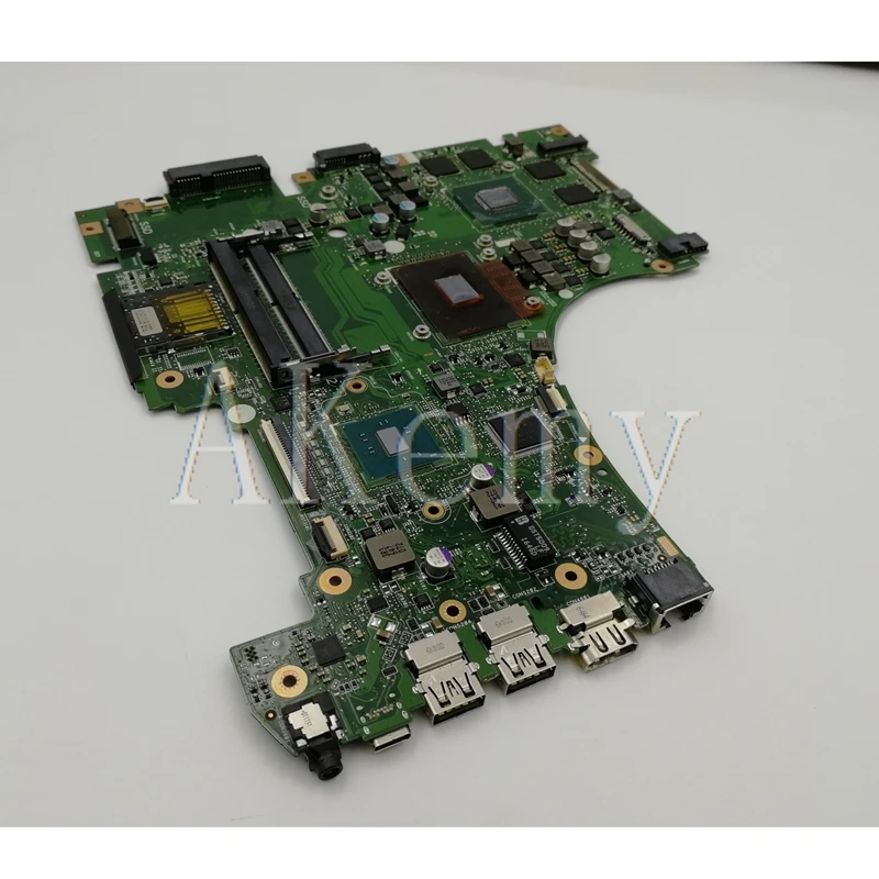  exchange ROG Laptop motherboard for ASUS GL553VD GL553VE GL553VW ZX63V GL553V GL553 original mainbo