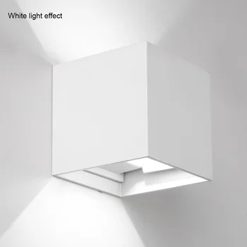 

Adjustable Light Cube Led Light Wall Lamp Waterproof Modern Home Lighting Outdoor Decor for Bathroom Wandlamp Garden Porch Light