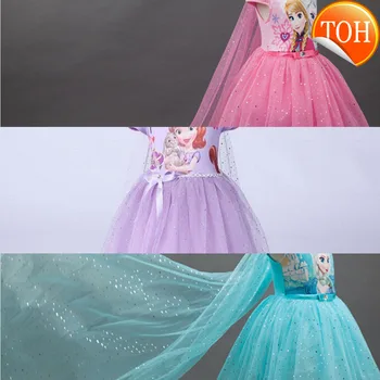 

Retail New arrival fashion princess dress for girls baby kids dresses with Long shawl snow girl wedding party dress,3-8 yrs