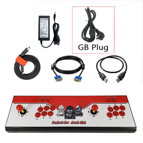 Pandora's Box 9D VGA выход мульти игровая доска для аркадного шкафа, jamma аркадная мульти игра PCB - Цвет: B