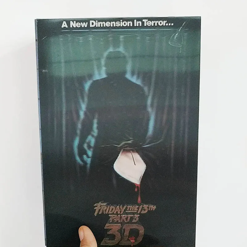 18 см NECA 3D пятница 13-я часть 3 Джейсон фигурка модель игрушки кукла для подарка