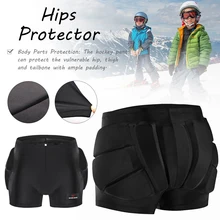 Размеры s, m, l, для спорта на открытом воздухе, для катания на лыжах, для катания на сноуборде, защита Лыжная защита, для катания на коньках, Защитные шорты с набедренной подкладкой для детей