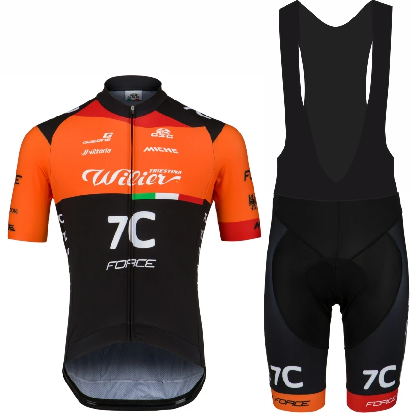 

Trident TEAM cycling jersey for summer top quality bibshort Race mountain road bike clothes Not genuine