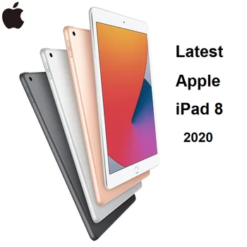 Nueva manzana Original iPad 8th 2020 A12 Chip biónico pantalla Retina de 10,2 "32/128G delgada tableta IOS WiFi/celular