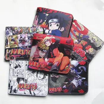

Anime Naruto Wallet Uzumaki Naruto Cartoon Men Wallets With Coin Purse Gift