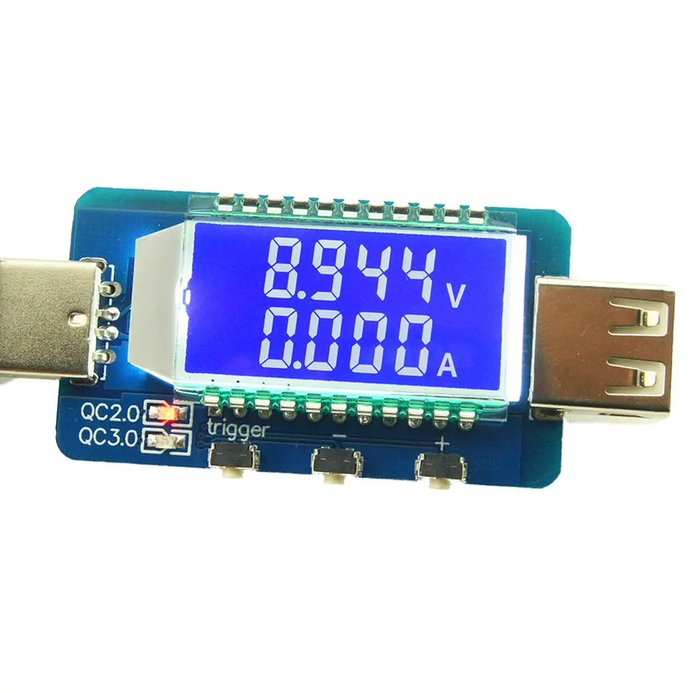 Профессиональный 4 V-28 V ЖК-дисплей Дисплей QC2.0 QC3.0 USB ЖК-дисплей электронный афера детектор USB детектор инструменты поставки Лидер продаж