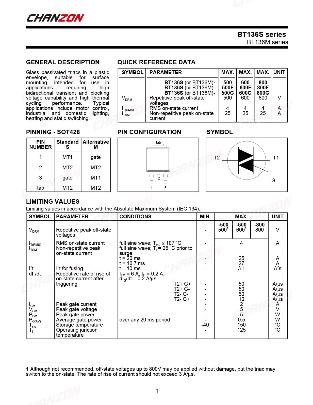 10Pcs BT136S-600E ZU-252 Triac SCR Transistor Bipolar Junction BJT Triode Rohr Fets Thyristor SMD 4A 600V integrierte Schaltungen – Detail 3
