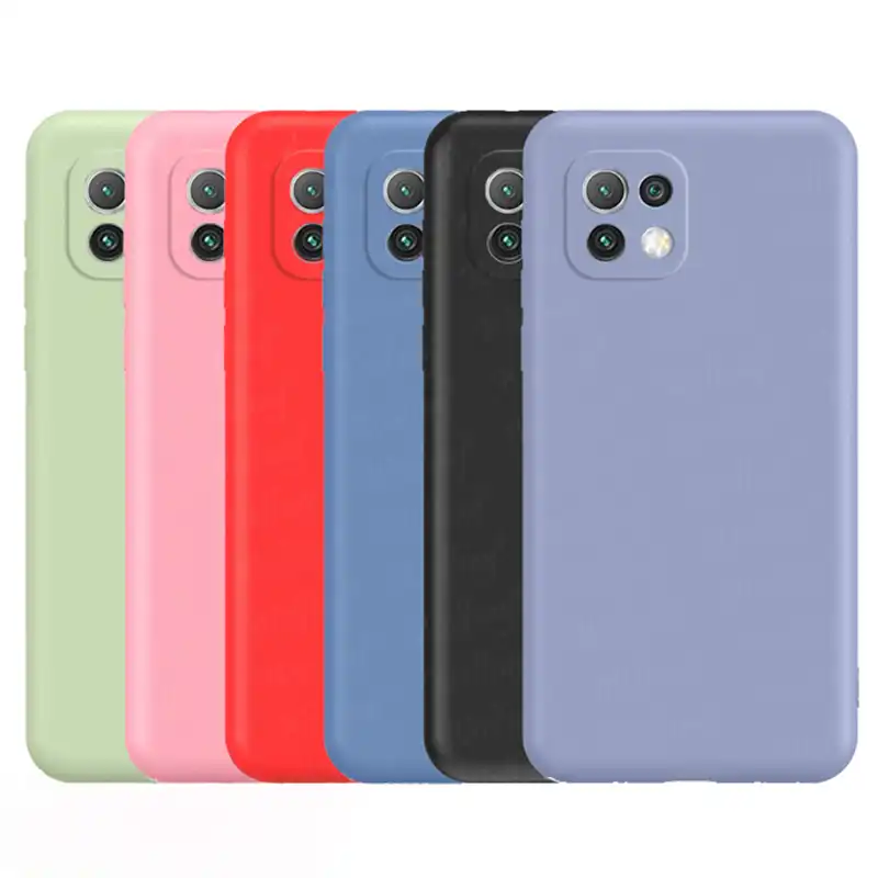 For Xiaomi Mi 11 Lite Case Silicone 
