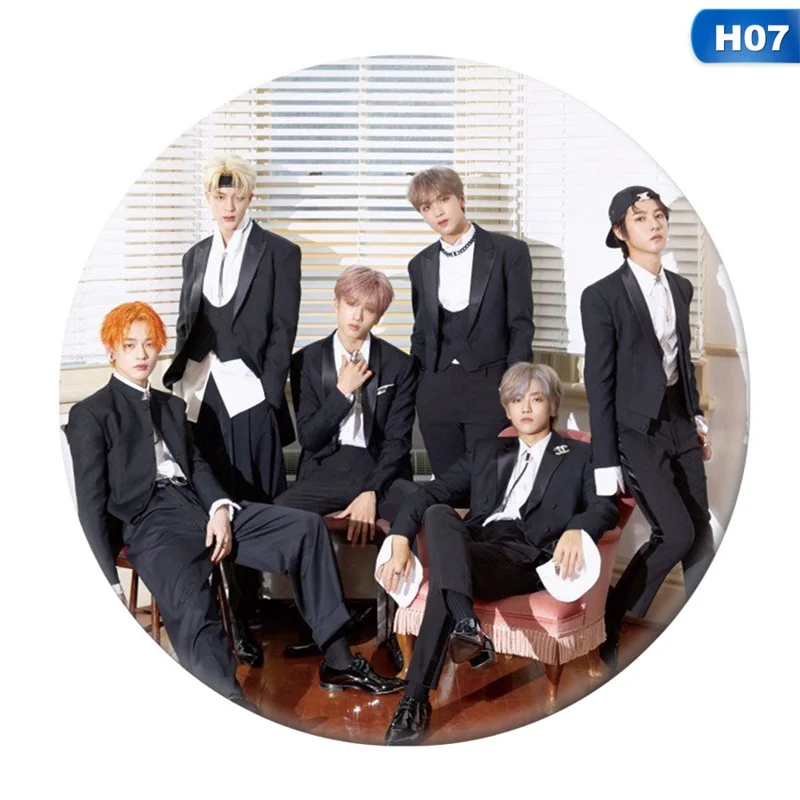 Корейский KPOP NCT NCT127 сенсорный альбом Брошь булавка приспособление для бейджа для одежды шляпа украшение для рюкзака - Окраска металла: 7