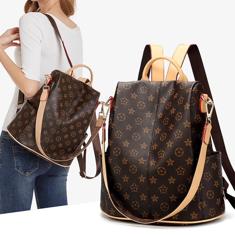 

2020 Summer travlel bag with large capacity For Teenage Girls Bagpack Drawstring Bag multi-function shoulder bag brand design