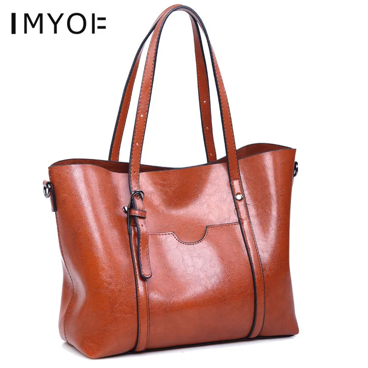 

Large Capacity Women Shoulder Bag Luxury PU Leather Ladies Handbags for Travel Business Casual Tote Female Messenger Bags Clutch