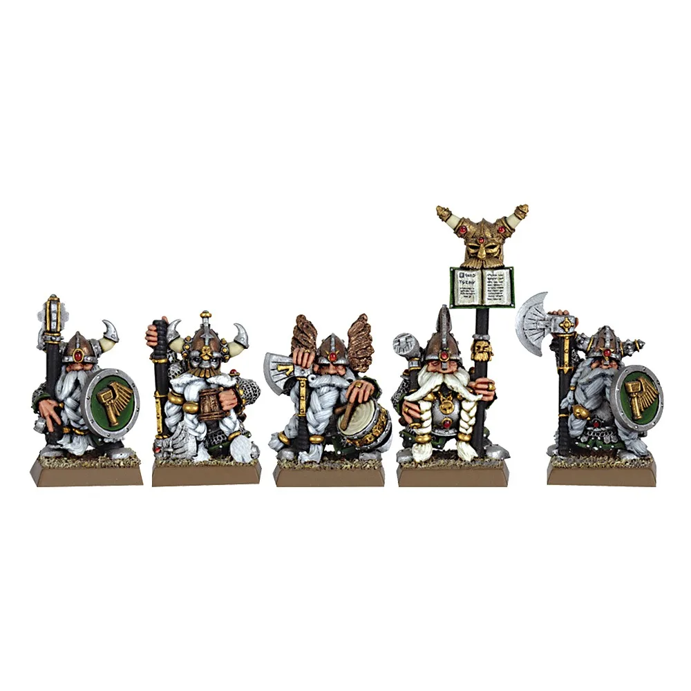 

Dwarf Longbeards Command (Metal)