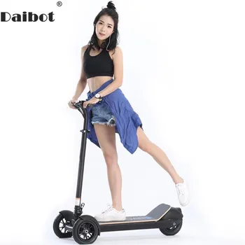 Daibot 성인용 접이식 킥 스쿠터, 어린이 전기 스쿠터, 48V, 3 륜 전기 스쿠터, 8.5 인치, 450W ES 보드