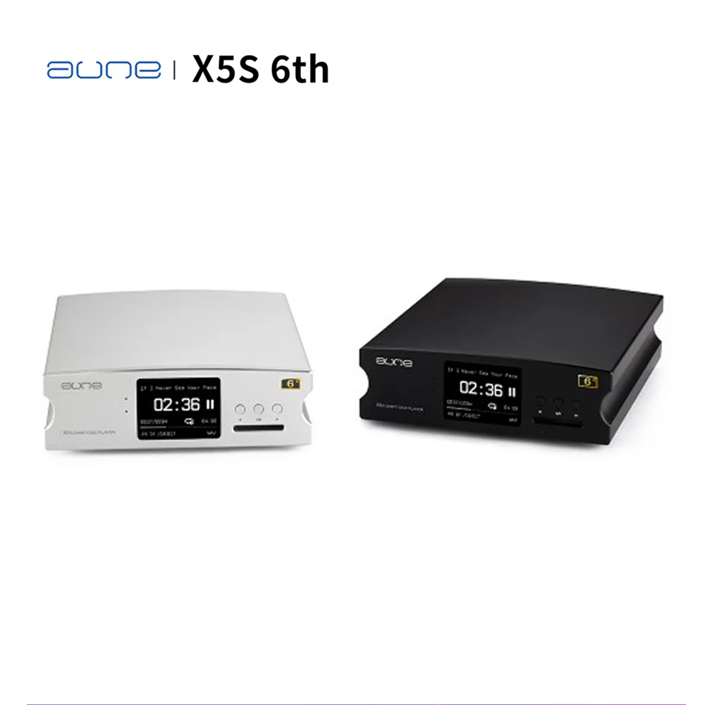 AUNE X5S 6th Hifi Цифровой аудио плеер декодер AK4490 DSD USB DAC усилитель 24bit/192K|Усилители для