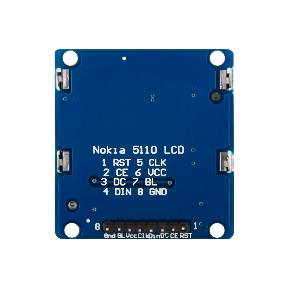 84X48 Nokia 5110 ЖК-модуль с синей подсветкой