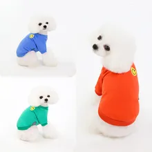 Новинка, зимняя однотонная одежда для домашних животных, жилет, рубашка, костюмы для собак, одежда для собак, кошек, жилет, рубашка, дышащая, чистая, великолепная одежда