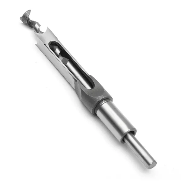 2pcs 10mm/16mm Square Hole Saw Drill Bit Mortising Chisel Auger Drill Bit Wood Working Tool