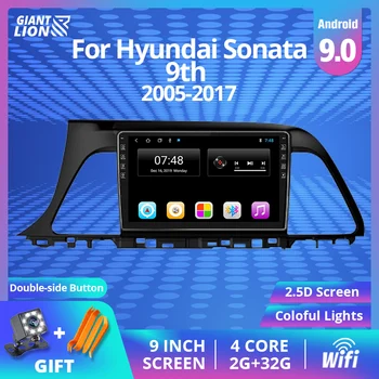 

2din Android 9.0 Car Radio For Hyundai Sonata 9th 2005-2017 Multimedia Video Player Gps Navigation Stereo Radio 2Din Rdio