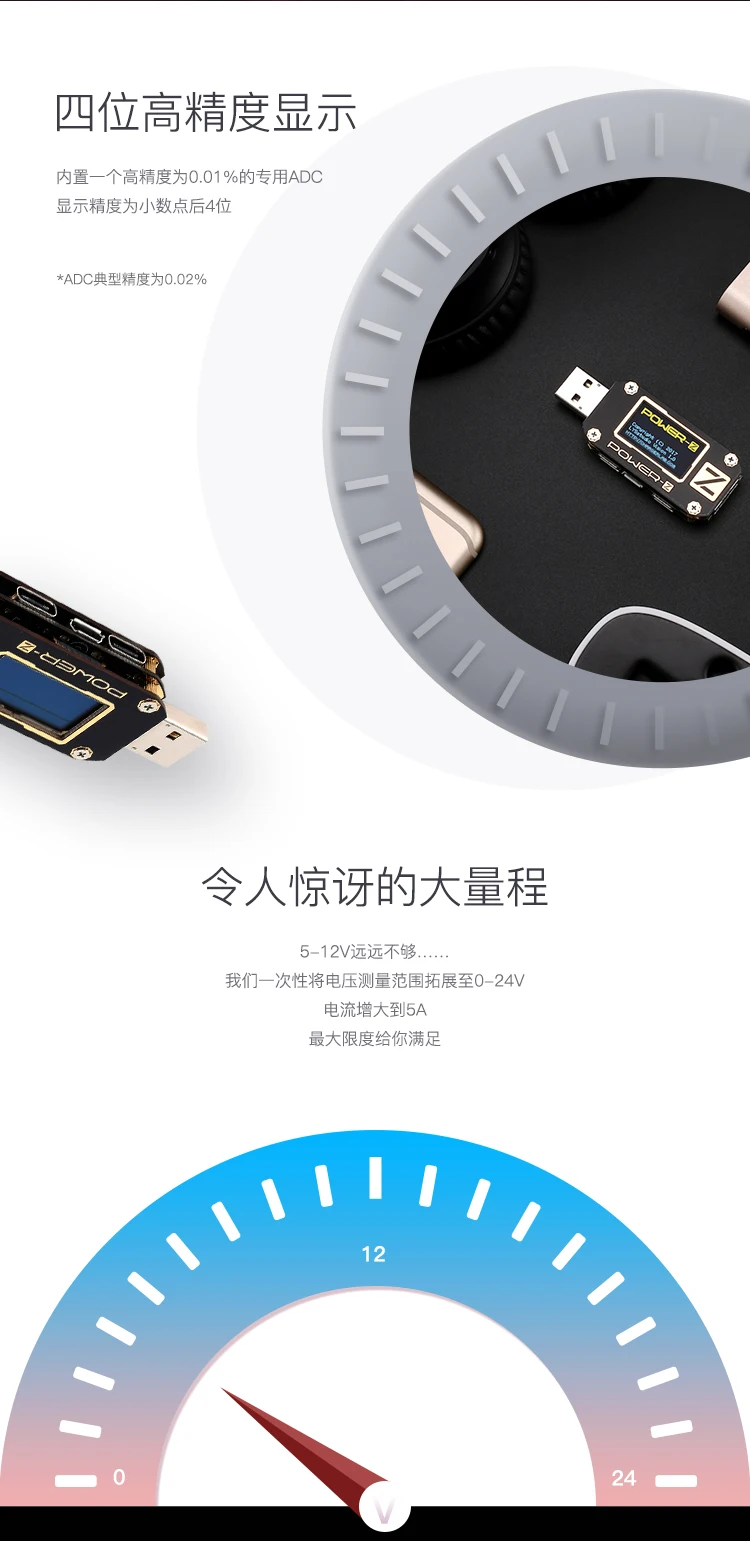 ChargerLAB POWER-Z PD тестер USB напряжение тока двойной тип-c инструмент KM001 Pro