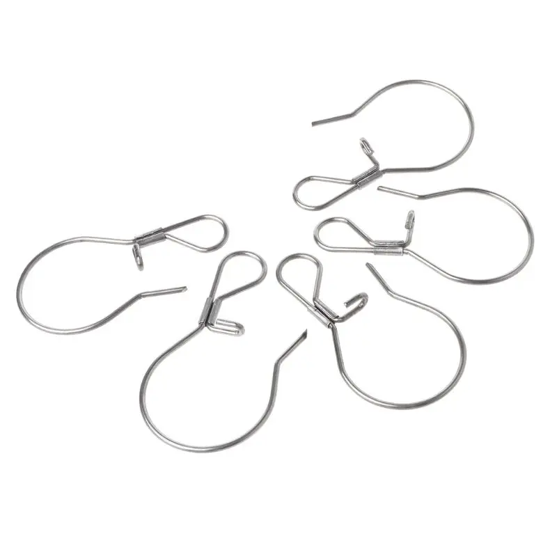 

5 Pcs/pack Fish Lock Stainless Steel Live Fishes Buckle One Hand Buckles Multifunction Small Accessories Fishing Gear Supplies