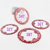 Deckas 104BCD Oval Narrow Wide Chainring MTB Mountain Bicycle 32T 34T 36T 38T Crown Crankset Single Tooth Plate Parts 104 BCD ► Photo 3/5