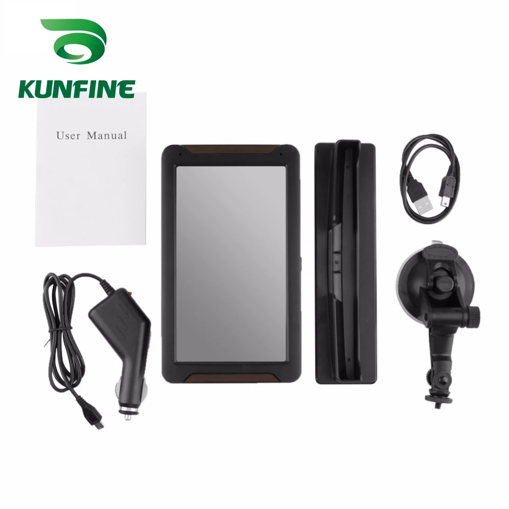 Android Car DVR Navigation With FM Radio 8GB 512M Truck GPS Navigators Rear View Camera Screen Free Map Upgrade Q8  (16)