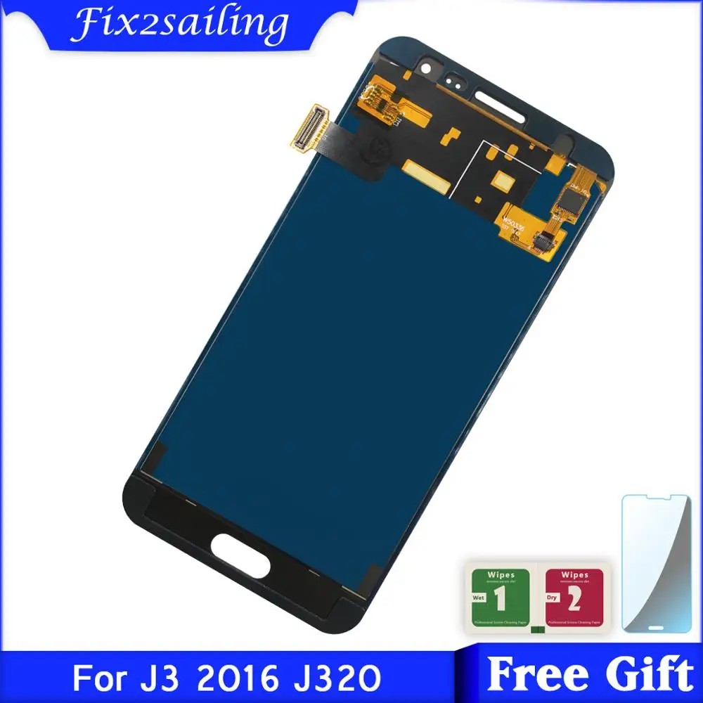 ЖК-дисплей 5 0 дюйма для Samsung Galaxy J3 2016 J320 J320A J320F J320M дисплей с сенсорным экраном и