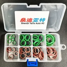 40PCS/SET HNBR Rubber Ring Seals For Special O-Rings For Mercedes-Benz,Land Rover,BMW,Peugeot Air Conditioning System Nozzles