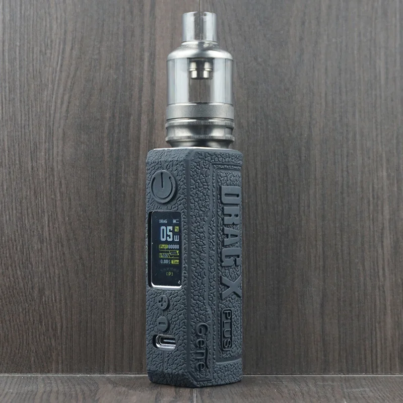 Защитная силиконовая текстура чехол для VOOPOO перетащите X плюс Pod Kit электронная
